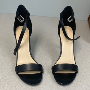 Nine West Black Ankle Strap Heels